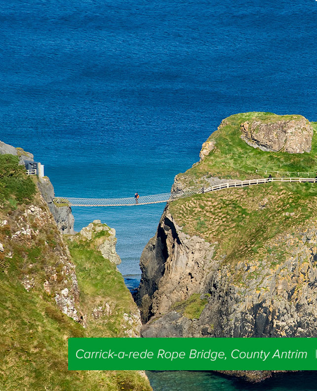 Carrick-a-rede Rope Bridge, County Armagh